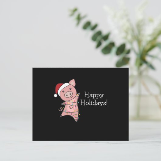 Varkens Briefkaart Varkens (Staand voorkant)