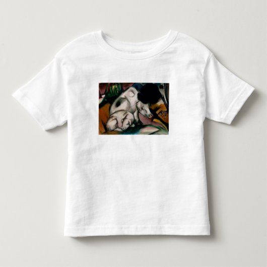 Varkens, c.1912 (olie op doek) kinder shirts (Voorkant)