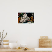 Varkens, c.1912 (olie op doek) poster (Keuken)