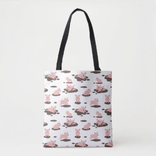 Varkens Canvas tas