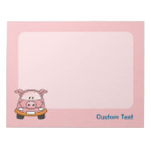 Varkens Carton Auto Notitieblok (Voorkant)