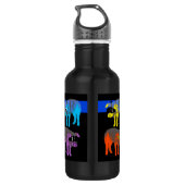 Varkens Chinees nieuwjaar 2019 Pop waterfles Waterfles (Achterkant)