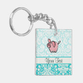 Varkens; Cute Sleutelhanger (Voorkant Links)