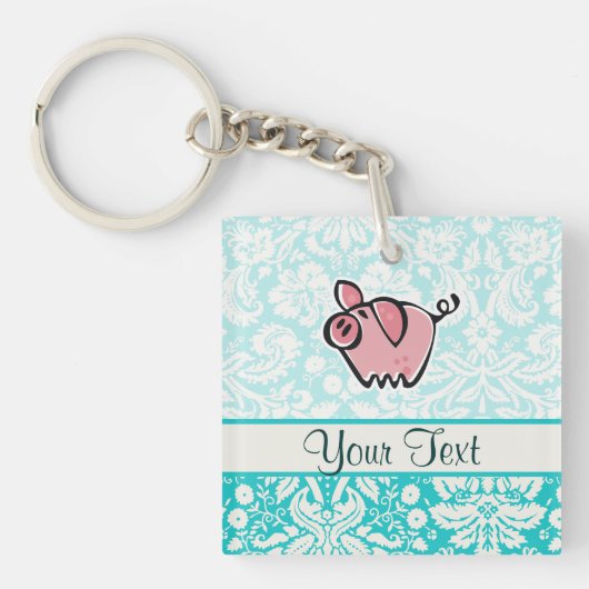 Varkens; Cute Sleutelhanger (Voorkant)