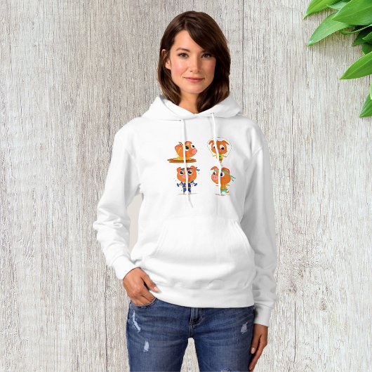 Varkens die trainen hoodie