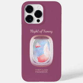 Varkens die voorbij vliegtuigraam vliegen Case-Mate iPhone 14 pro max hoesje