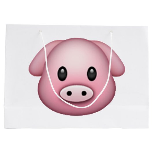 Varkens - Emoji Large Cadeautasje (Achterkant)