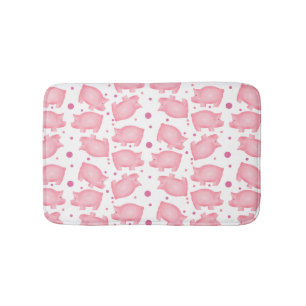 Varkens en karkassen Dots Bath Mat