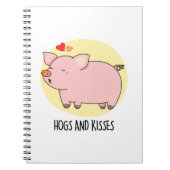 Varkens en Kusjes Grappige Varken Varken Grappen  Notitieboek (Voorkant)