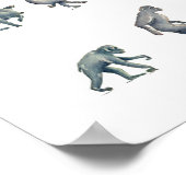 Varkens en Mannen Poster (Hoek)