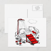  Varkens en vogel in de adem Briefkaart (Voorkant / Achterkant)