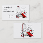 Varkens en vogel in de adem Visitekaartje (Voorkant / Achterkant)