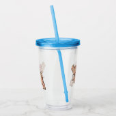 Varkens Fly Acryl Drinkbeker (Links)