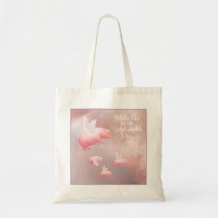Varkens Fly-An Onvoorstelbare Dag Canvas tas