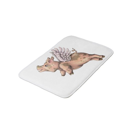 Varkens Fly Badmat (Gekanteld)