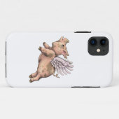 Varkens Fly Case-Mate iPhone Case (Achterkant (horizontaal))