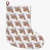 Varkens Fly Grote Kerstsok (Voorkant)