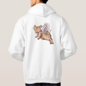 Varkens Fly Hoodie (Achterkant)