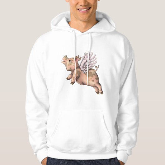 Varkens Fly Hoodie (Voorkant)
