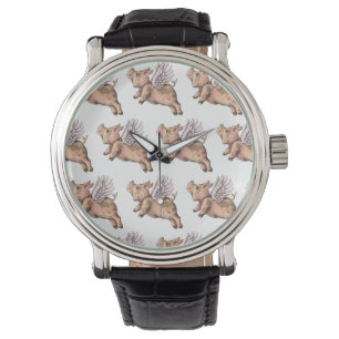 Varkens Fly Horloge