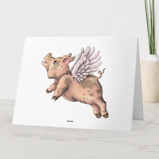 Varkens Fly Kaart (Achterkant)