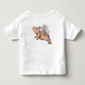 Varkens Fly Kinder Shirts (Achterkant)