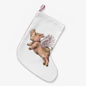Varkens Fly Kleine Kerstsok (Voorkant (Hangend))