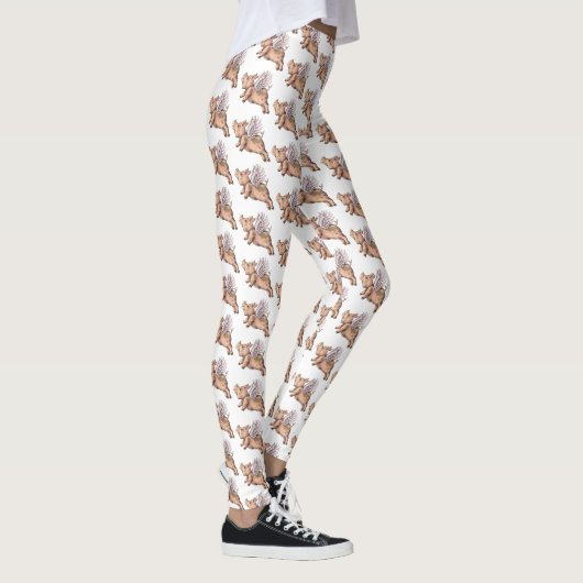 Varkens Fly Leggings (Rechts)