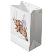 Varkens Fly Medium Cadeauzakje (Voorkant Gekanteld)