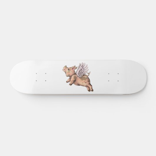 Varkens Fly Persoonlijk Skateboard (Horizontaal)