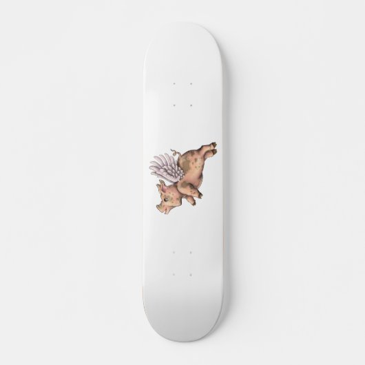 Varkens Fly Persoonlijk Skateboard (Voorkant)