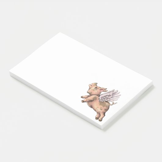 Varkens Fly Post-it® Notes (Schuin)