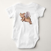 Varkens Fly Romper (Achterkant)