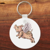 Varkens Fly Sleutelhanger (Voorkant)