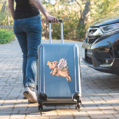 Varkens Fly Sticker (Koffer Insitu)