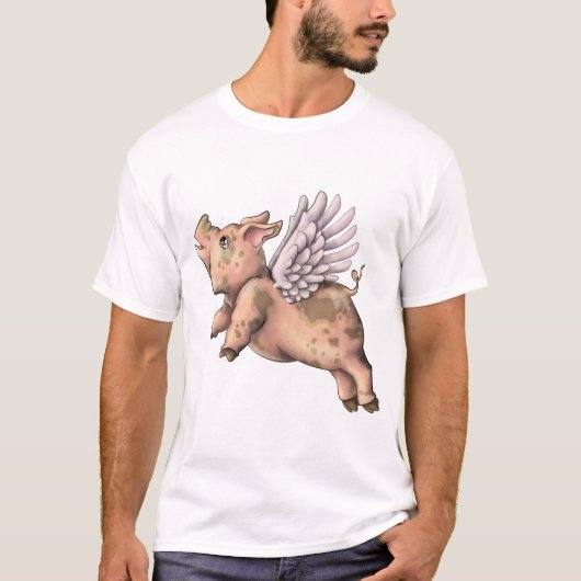 Varkens Fly T-shirt (Voorkant)