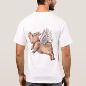Varkens Fly T-shirt (Achterkant)