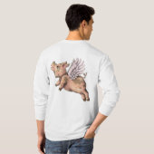 Varkens Fly T-shirt (Achterkant volledig)
