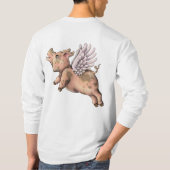 Varkens Fly T-shirt (Achterkant)