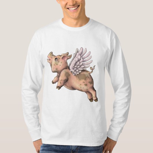 Varkens Fly T-shirt (Voorkant)