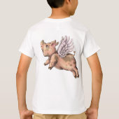 Varkens Fly T-shirt (Achterkant)