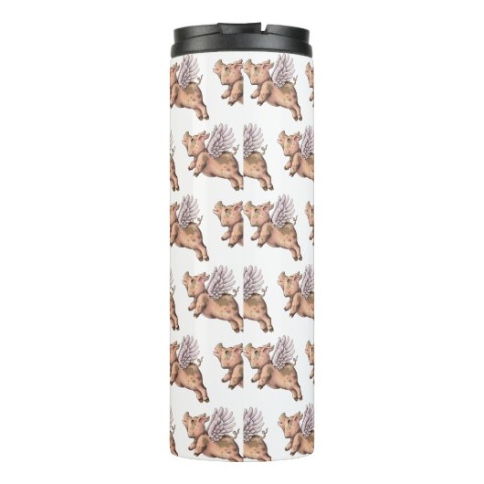 Varkens Fly Thermosbeker (Achterkant)