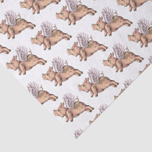 Varkens Fly Tissuepapier (Detail)