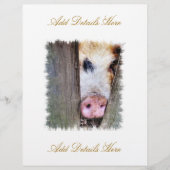 VARKENS FLYER (Voorkant)