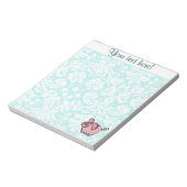 Varkens; giet notitieblok (Linkerzijde)