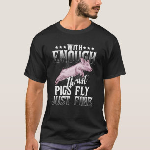 Varkens Grafisch bestemd voor vrouwelijke Mannen K T-shirt