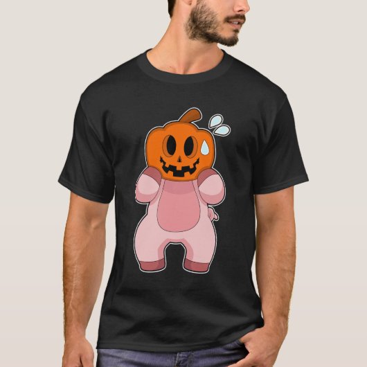 Varkens Halloween T-shirt (Voorkant)