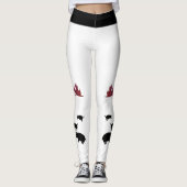 Varkens hebben zielen leggings (Voorkant)