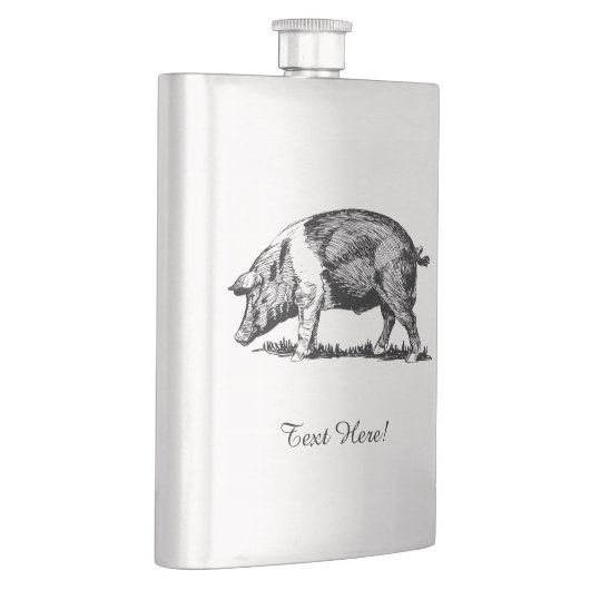 Varkens Heupfles (Rechts)