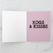 VARKENS HOG LOVE KAART KAARTEN (Binnen)